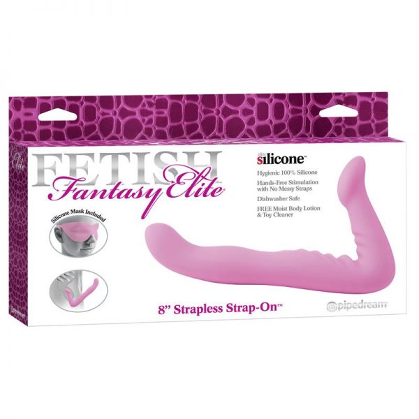 Fetish Fantasy Elite 20 cm Dildo Manos Libres Rosa de calidad