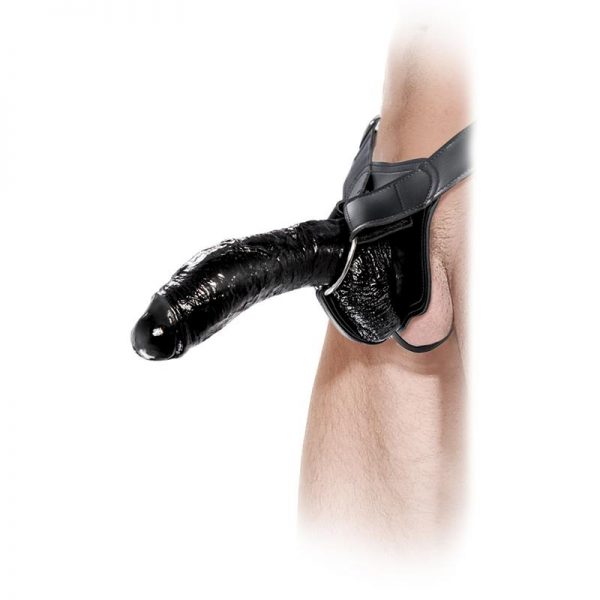 Fetish Fantasy Extreme Arnés con Dildo Hueco Marrón barato