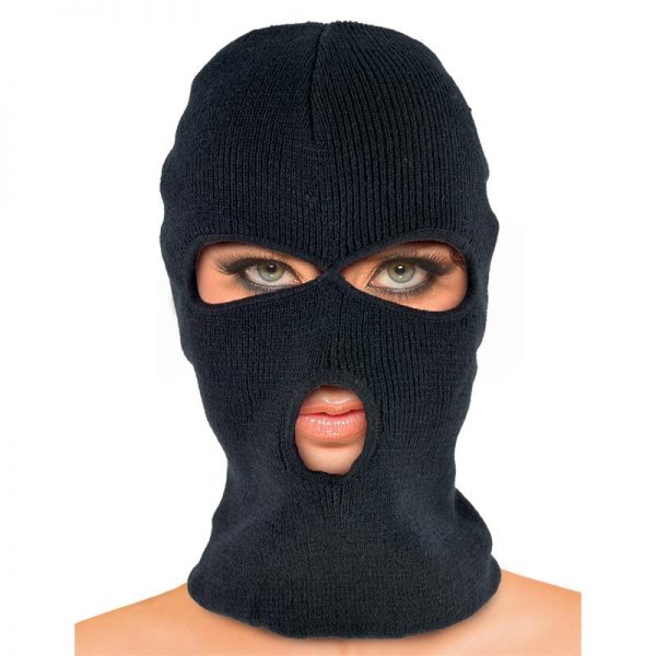 Fetish Fantasy Extreme Capucha Home Invasion Negro de calidad