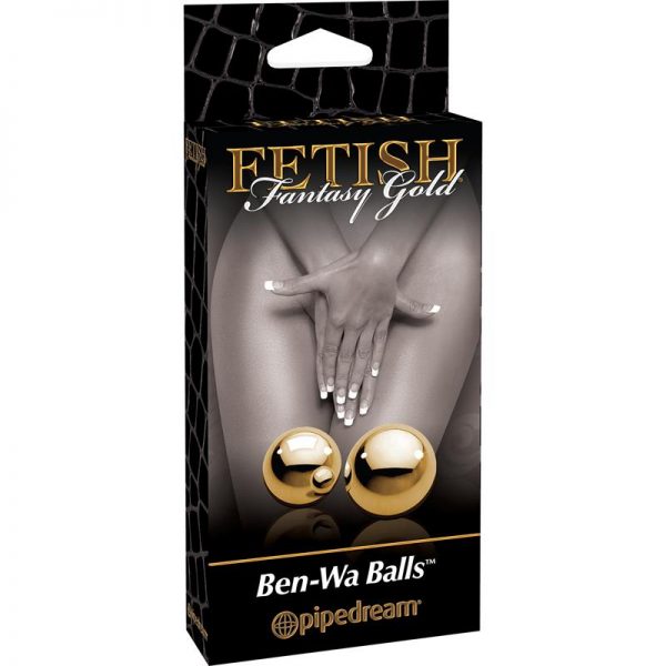Fetish Fantasy Gold Bolas Ben-Wa Doradas fabricante FETISH FANTASY GOLD