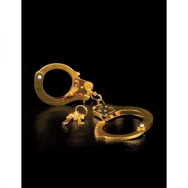 Fetish Fantasy Gold Esposas de Metal Doradas de calidad