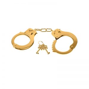 Fetish Fantasy Gold Esposas de Metal Doradas barato