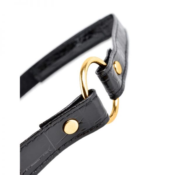 Fetish Fantasy Gold Mordaza con Bola Negro marca FETISH FANTASY GOLD