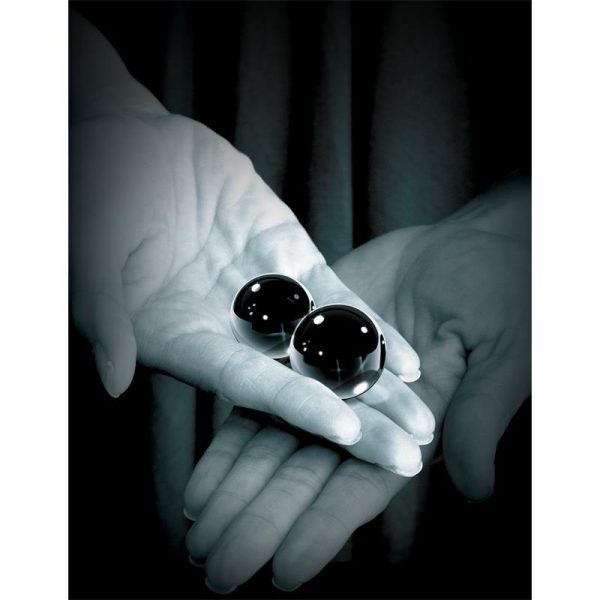 Fetish Fantasy Limited Edition Bolas Chinas Ben-Wa de Cristal Medianas Color Negro marca FETISH FANTASY L.E.