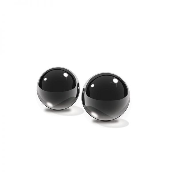 Fetish Fantasy Limited Edition Bolas Chinas Ben-Wa de Cristal Medianas Color Negro barato