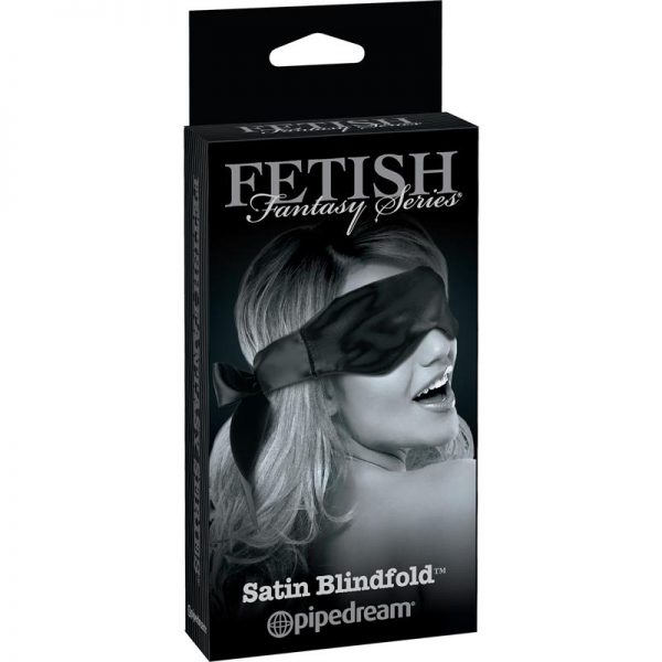 Fetish Fantasy Limited Edition Máscara de Satén Negra de calidad