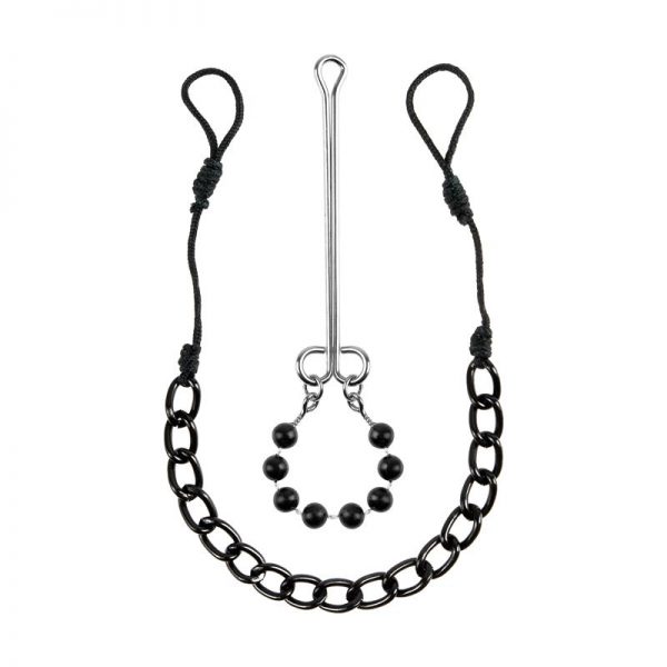 Fetish Fantasy Limited Edition Pinzas para Pezones y Clítoris de Color Negro barato