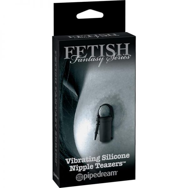 Fetish Fantasy Limited Edition Pinzas Vibradoras para Pezones Color Negro de calidad