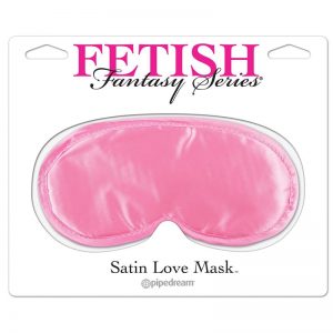 Fetish Fantasy Series Antifaz de Satén Love - Color Rosa marca FETISH FANTASY SERIES
