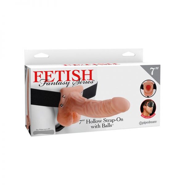 Fetish Fantasy Series Arnés con Hueco y Testículos de 17