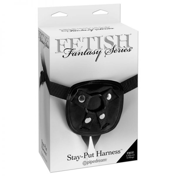 Fetish Fantasy Series Arnés Stay-Put Color Negro de calidad