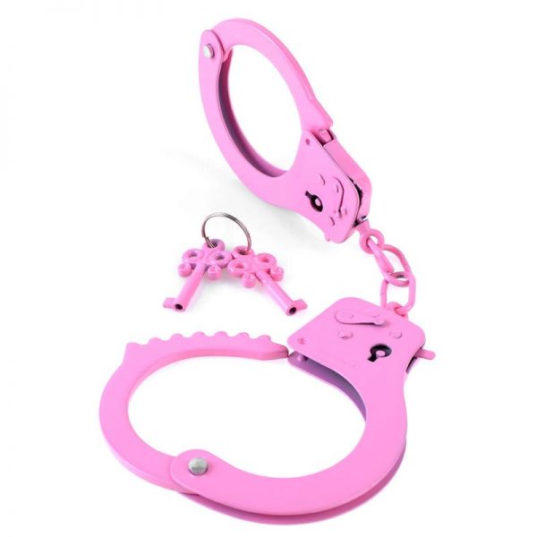 Fetish Fantasy Series Esposas de Metal de Diseño Color Rosa marca FETISH FANTASY SERIES