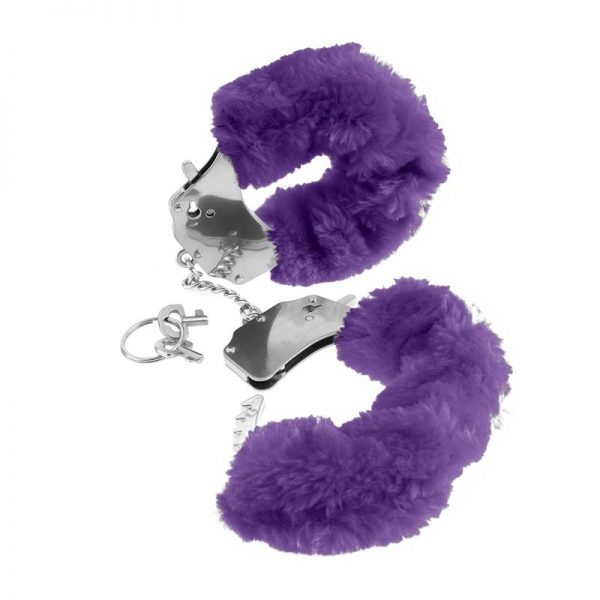 Fetish Fantasy Series Esposas de Peluches Originales Color Púrpura marca FETISH FANTASY SERIES