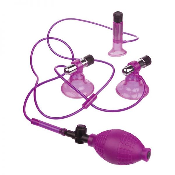 Fetish Fantasy Series Triple Succionador con Vibrador marca FETISH FANTASY SERIES