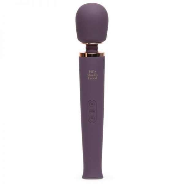 Oficial Awash Wand Púrpura marca FIFTY SHADES FREED