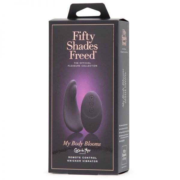 Fifty Shades Freed My Body Blooms Vibrador en Lencería a Control Remoto Recargable de la marca FIFTY SHADES FREED
