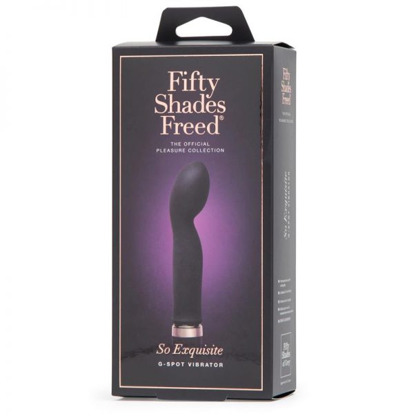 Fifty Shades Freed So Exquisite Vibrador Punto G Recargable en www.tiendaeroticaweb.es