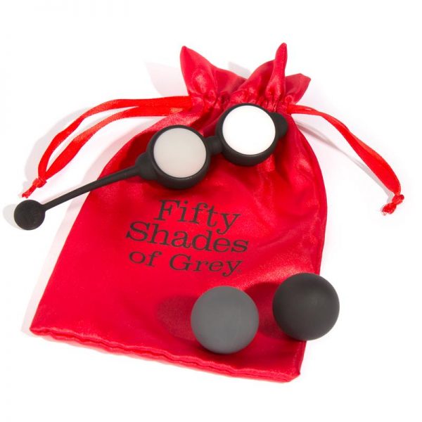 Fifty Shades of Grey Beyond Aroused Bolas de Kegel Set Negro barato