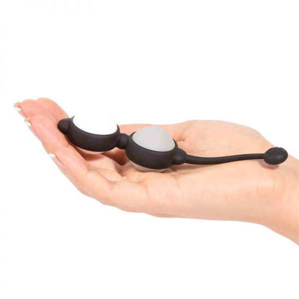 Fifty Shades of Grey Beyond Aroused Bolas de Kegel Set Negro de calidad