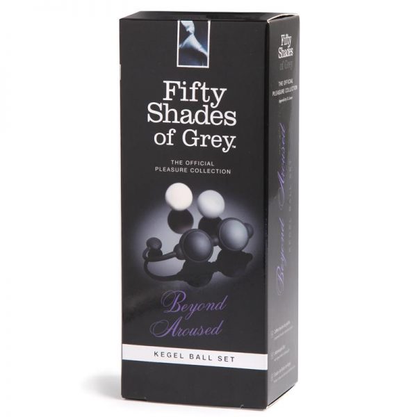 Fifty Shades of Grey Beyond Aroused Bolas de Kegel Set Negro en www.tiendaeroticaweb.es