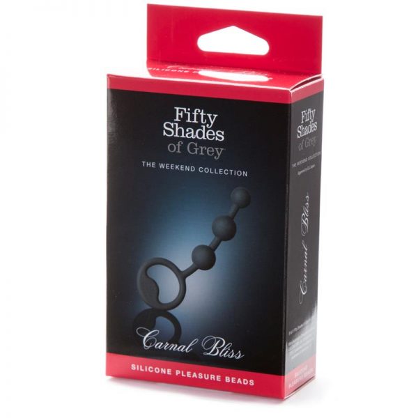 Fifty Shades of Grey Carnal cuentas de silicona Anal de calidad