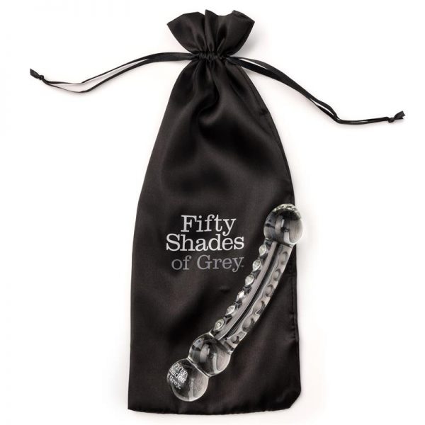 Fifty Shades of Grey Drive Me Crazy masajeador de cristal de calidad