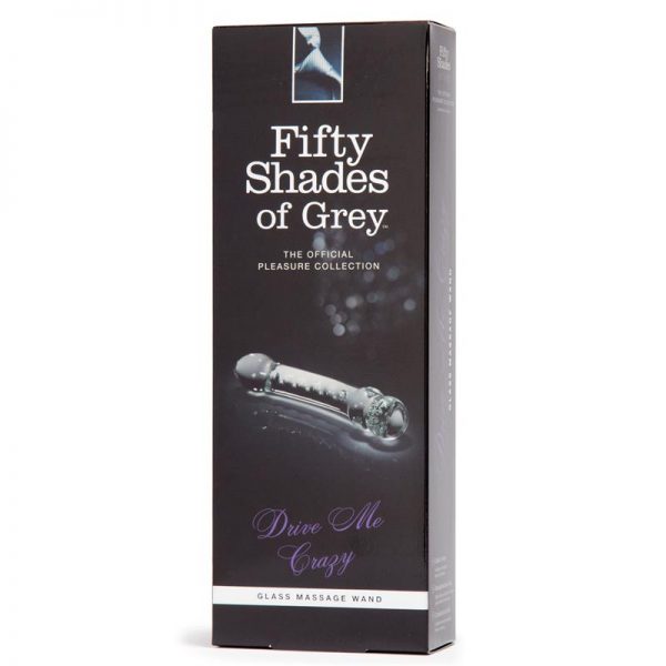 Fifty Shades of Grey Drive Me Crazy masajeador de cristal en www.tiendaeroticaweb.es