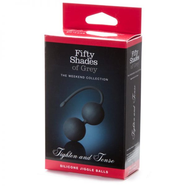 Fifty Shades of Grey Tighten and Tense Bolas Jiggle silicona en www.tiendaeroticaweb.es