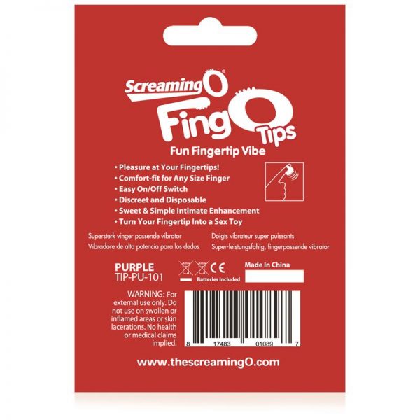 Fingo Tips - Color Púrpura en www.tiendaeroticaweb.es