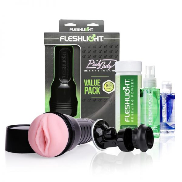 Fleshlight Vagina Rosa Original Value Pack fabricante FLESHLIGHT