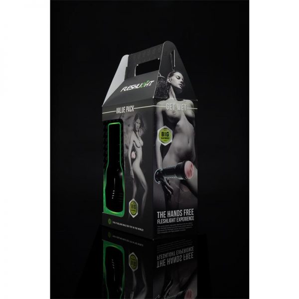 Fleshlight Vagina Rosa Original Value Pack diseñado por FLESHLIGHT