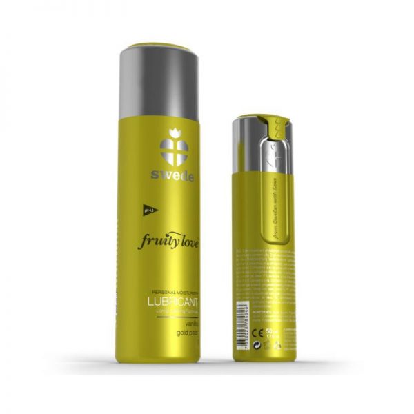 Fruity Love Lubricante Vanilla y Pera Gold 50 ml de precio barato
