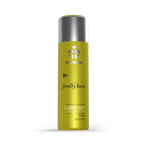 Fruity Love Lubricante Vanilla y Pera Gold 50 ml diseñado por la marca SWEDE