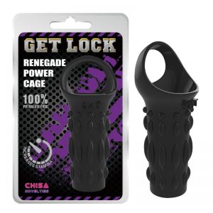 Funda para el Pene 11.5 cm Negro diseñado por la marca CHISA