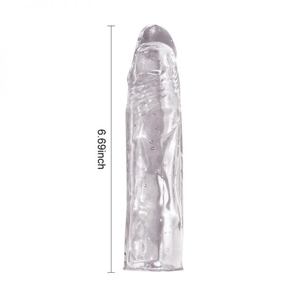 Funda para el Pene Beck Transparente de la tienda erótica web www.tiendaeroticaweb.es