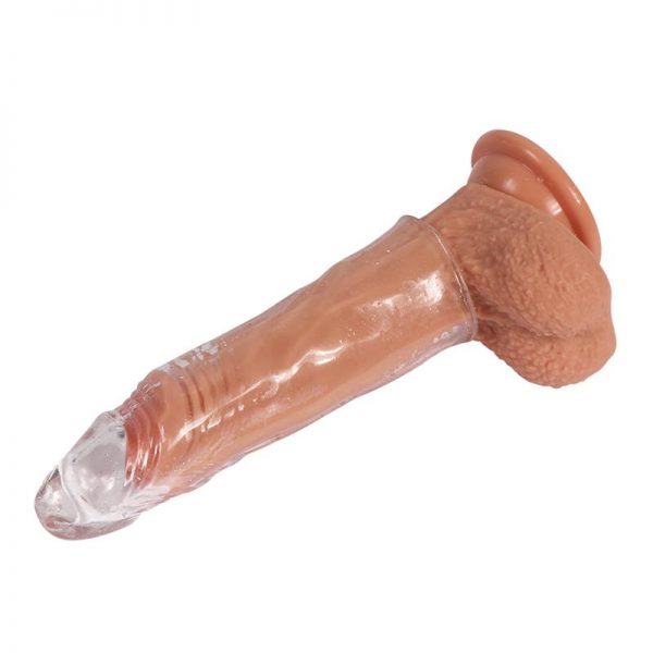 Funda para el Pene Beck Transparente fabricado por SHEQU