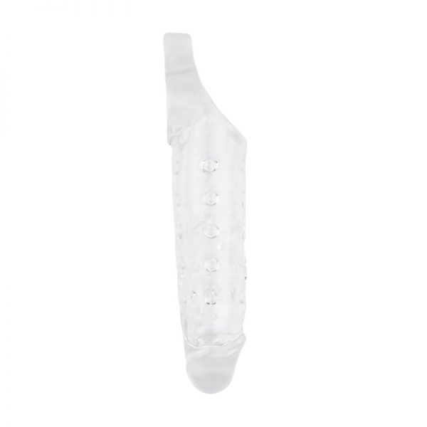 Funda para el Pene con Sujeción para Testículos Mighty Transparente fabricado por CHISA