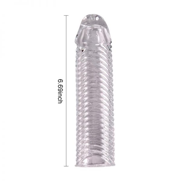 Funda para el Pene Dylan Transparente de la tienda erótica web www.tiendaeroticaweb.es