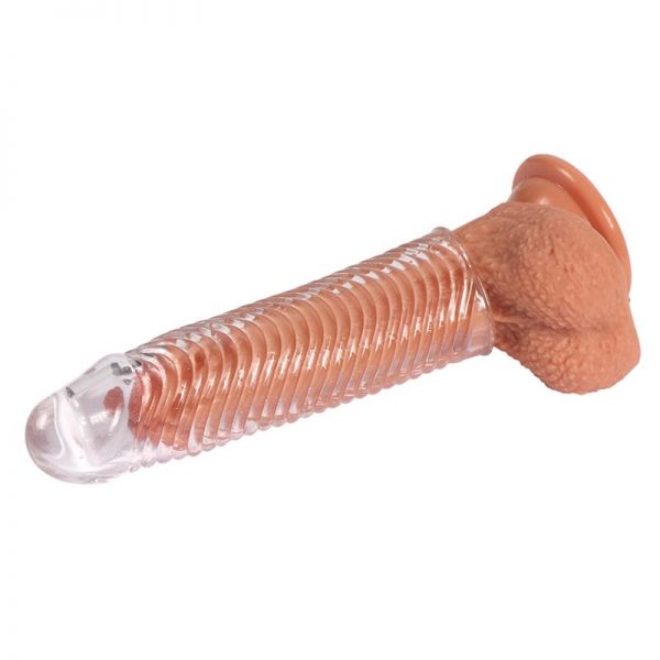 Funda para el Pene Dylan Transparente fabricado por SHEQU