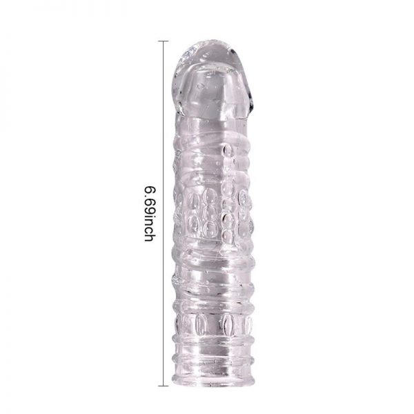 Funda para el Pene Noel Transparente de la tienda erótica web www.tiendaeroticaweb.es