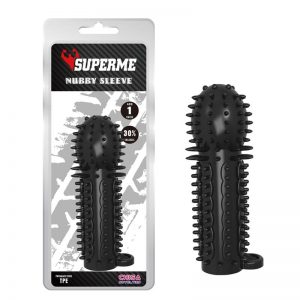 Funda para el Pene Nubby Negro diseñado por la marca CHISA