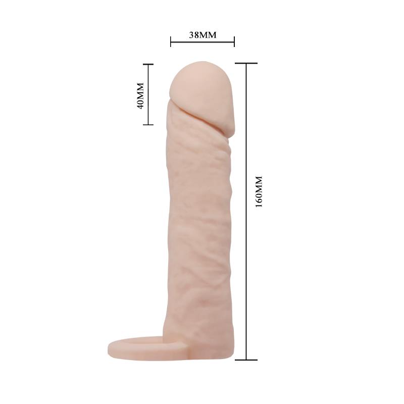 Funda para el Pene Realista Medium Color Natural de calidad