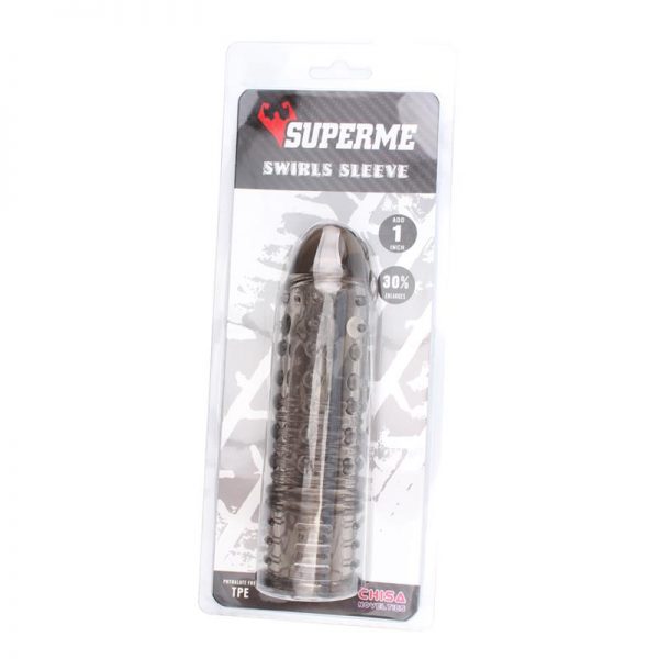 Funda para el Pene Swirls Gris marca CHISA