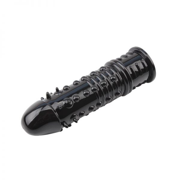 Funda para el Pene Swirls Negro de la tienda erótica web www.tiendaeroticaweb.es
