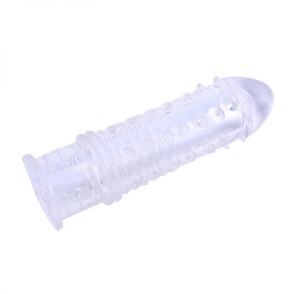 Funda para el Pene Swirls Transparente de la tienda erótica web www.tiendaeroticaweb.es