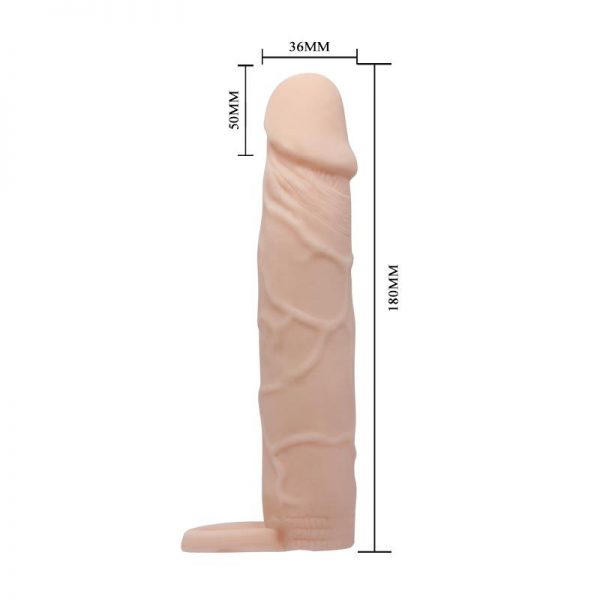 Funda para Pene Realista 7 de la marca PRETTYLOVE