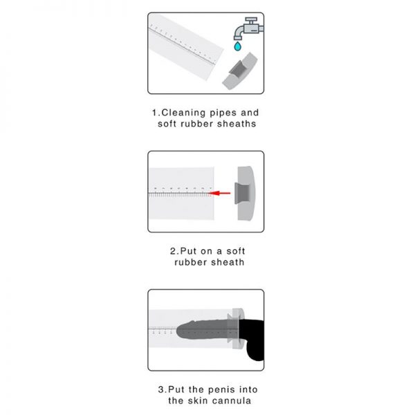 Funda Silicona para Bomba Grande Negro de calidad y barato