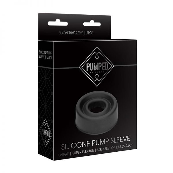 Funda Silicona para Bomba Grande Negro diseñado por la marca PUMPED