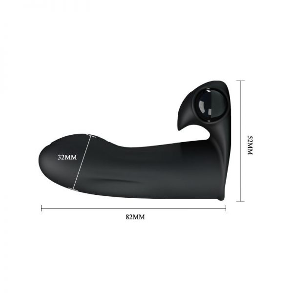 Funda Vibradora para el De Adonis Negro de calidad