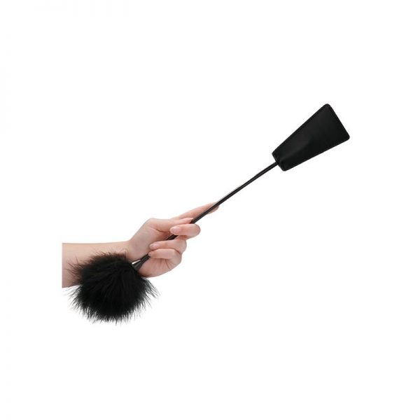 Fusta con Plumas Negro fabricado por OUCH!